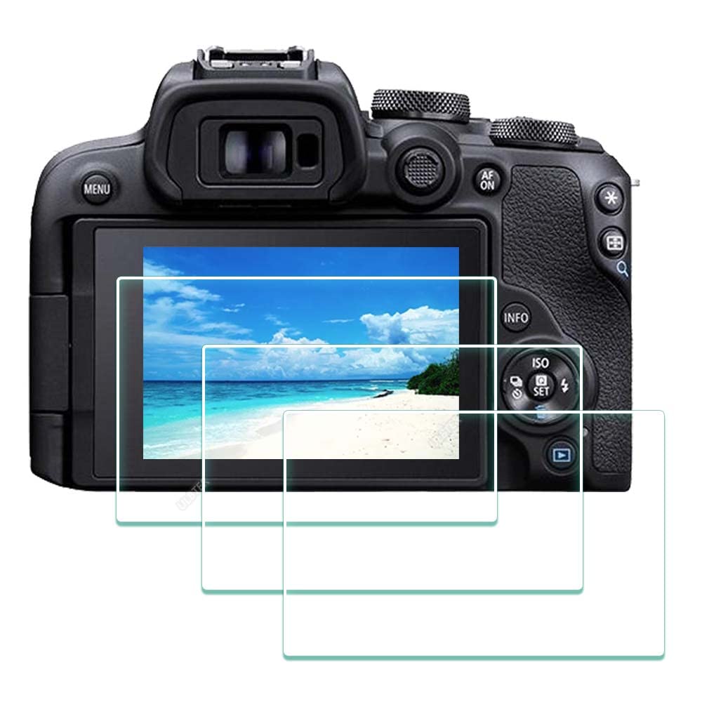 Canon EOS R100 EOS R10 Camera Screen Protector [3 Pack] Edge to Edge Protection Anti-Scratch Anti-Fingerprint Anti-Bubbl